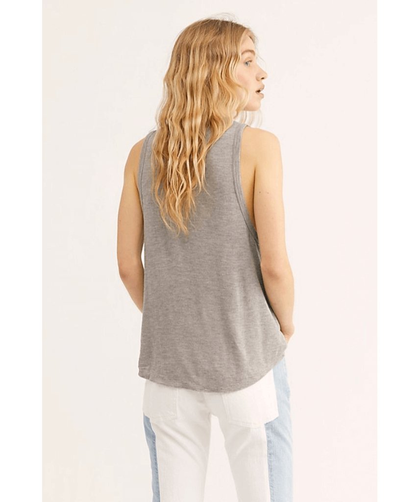 Take The Plunge Tank Heather Grey - clearpathherbicide