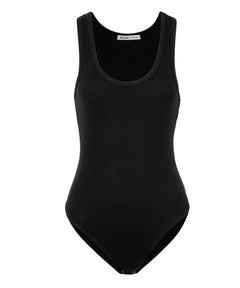 Tank Bodysuit Black - miamidrugpossession