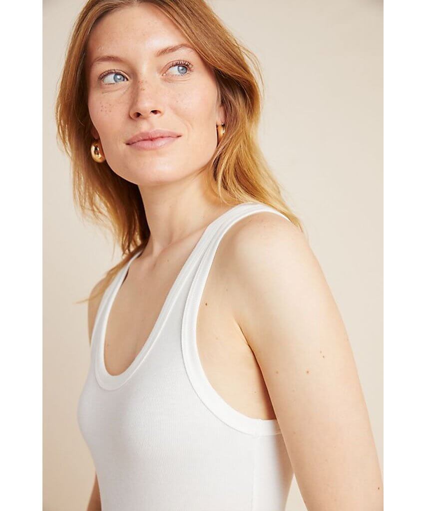 Tank Bodysuit White - miamidrugpossession