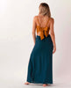 Teal Maxi Skirt - miamidrugpossession