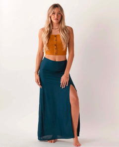 Teal Maxi Skirt - clearpathherbicide