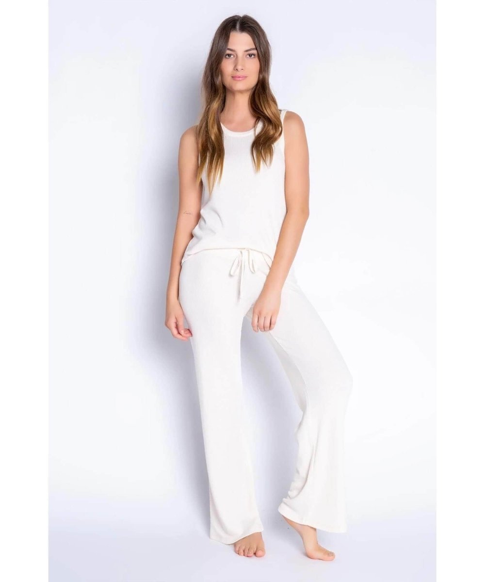 Textured Basics Pant Stone - miamidrugpossession