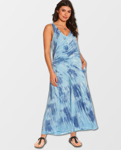 Thalia Jumpsuit Wing Tie Dye - miamidrugpossession