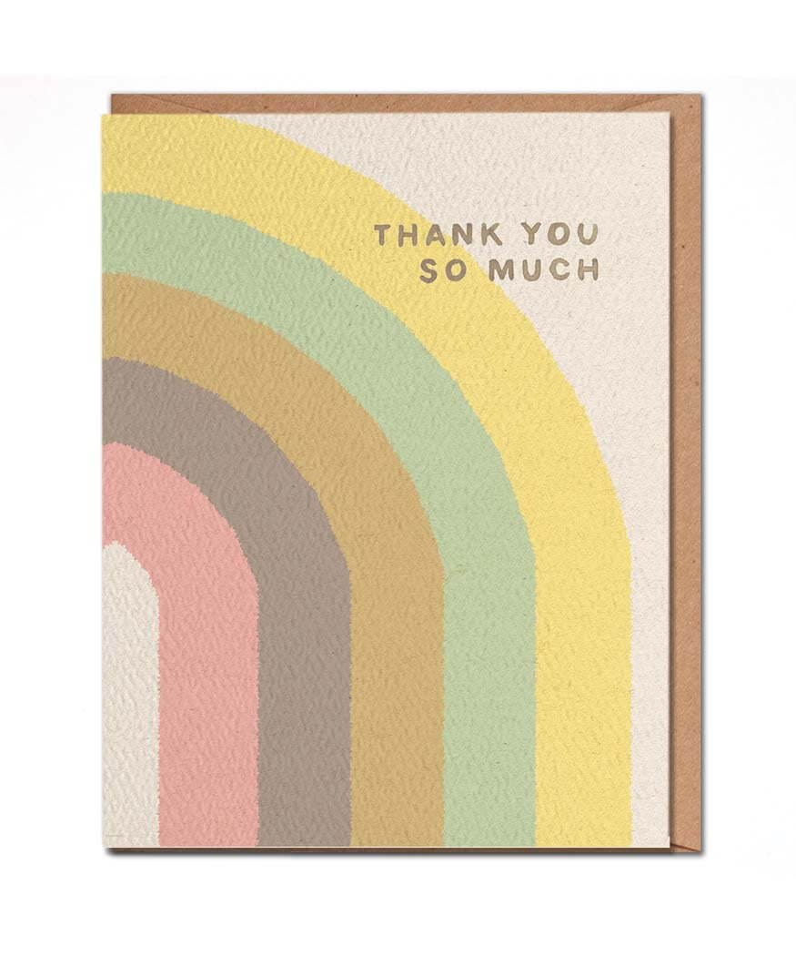 Thank You So Much Rainbow Card - miamidrugpossession