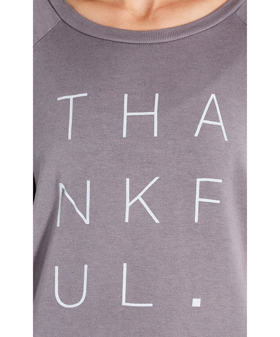 Thankful Square Sweatshirt - miamidrugpossession