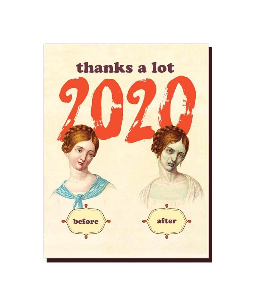 Thanks A Lot 2020 Card - miamidrugpossession