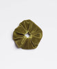 The Baez Velvet Light Green Scrunchie - miamidrugpossession