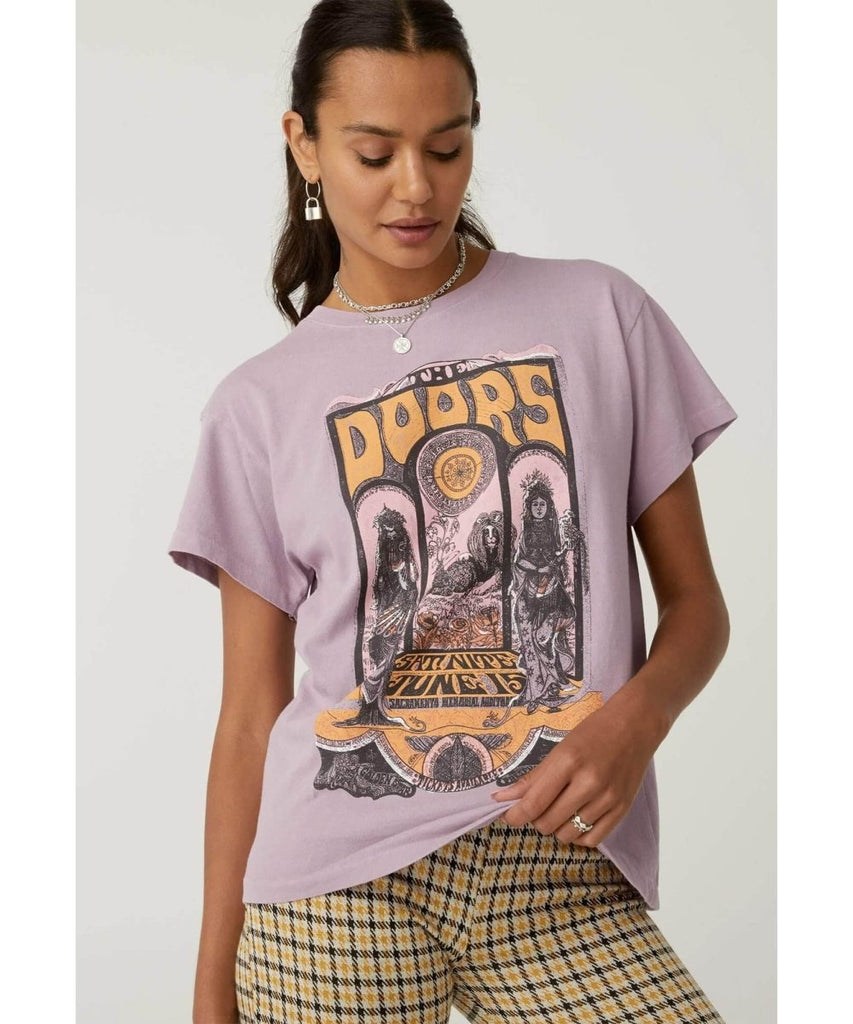 The Doors Concert Poster Tour Tee - clearpathherbicide