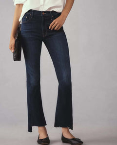 The Insider Crop Step Fray Jean Off Limits - PINK ARROWS