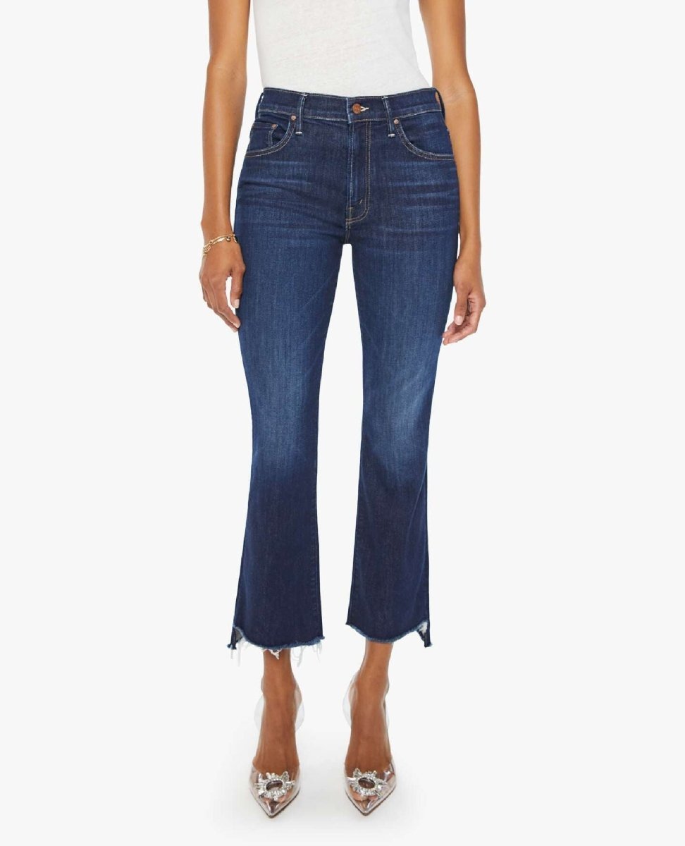 The Insider Crop Step Fray Jean Off Limits - PINK ARROWS