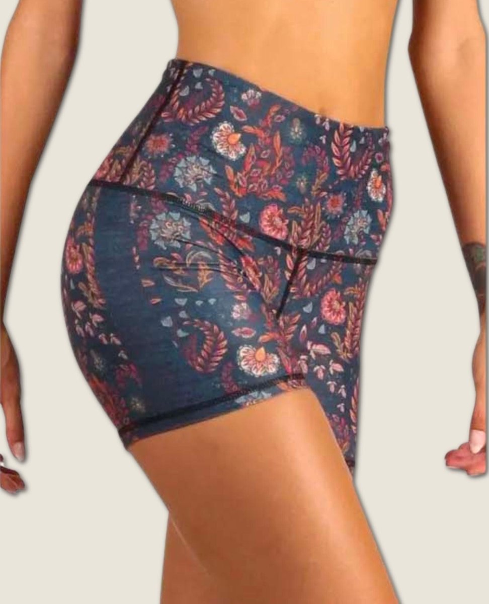 The Joey Yoga Short in Festival Denim - clearpathherbicide