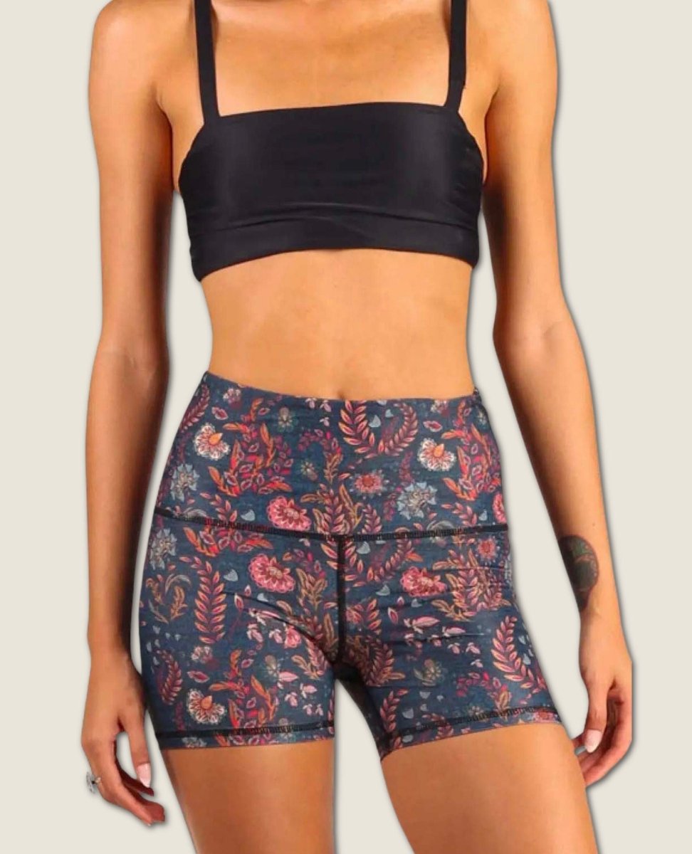 The Joey Yoga Short in Festival Denim - miamidrugpossession