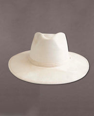 The Mojave Fedora Ivory - PINK ARROWS