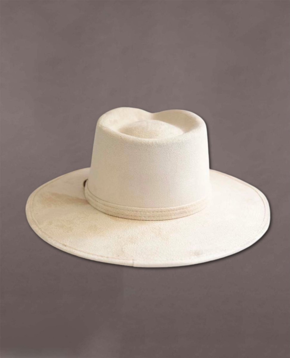 The Mojave Fedora Ivory - PINK ARROWS