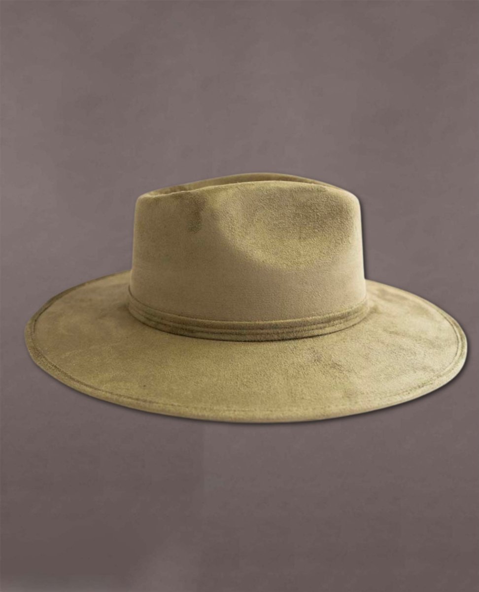 The Mojave Fedora Olive - PINK ARROWS