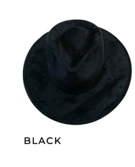 The Nomad Fedora Black - PINK ARROWS