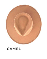 The Nomad Fedora Camel - PINK ARROWS