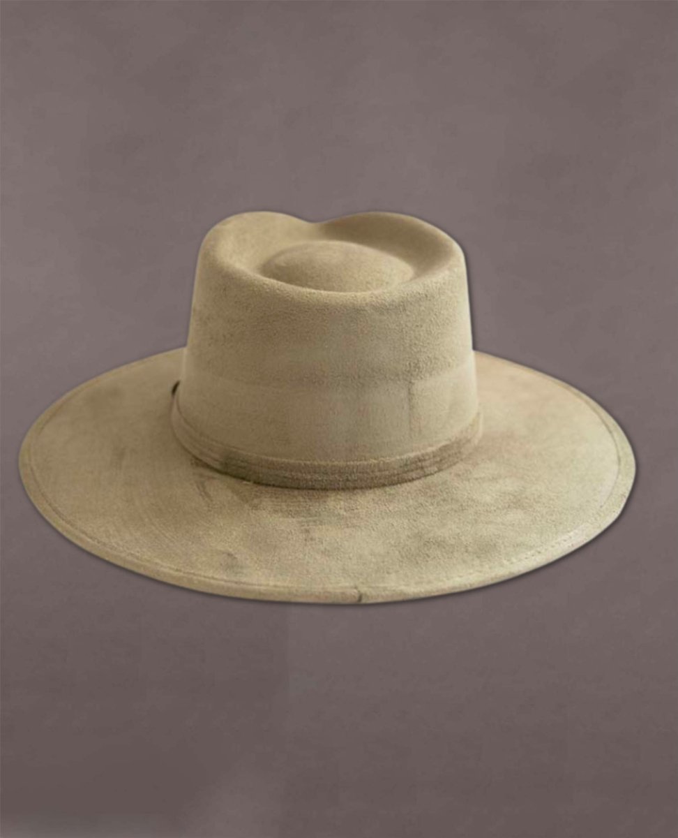 The Nomad Fedora Olive - PINK ARROWS