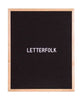 The Writer Oak Letter Board - clearpathherbicide