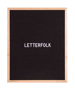 The Writer Oak Letter Board - clearpathherbicide