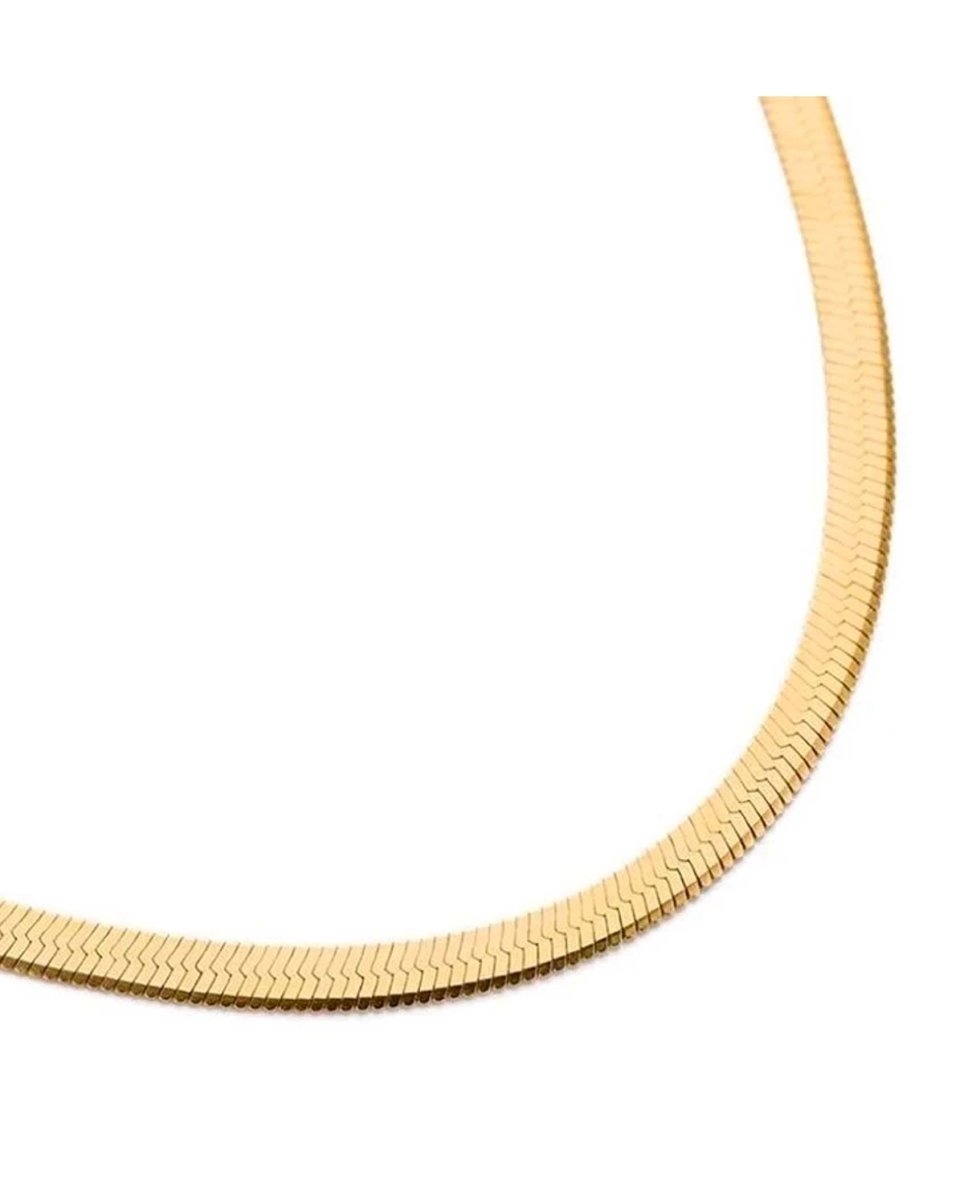 Thick Snake Gold Necklace Assorted - miamidrugpossession