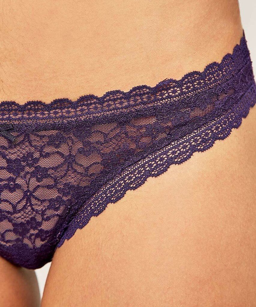 Thong Lace Dreams Plum - miamidrugpossession