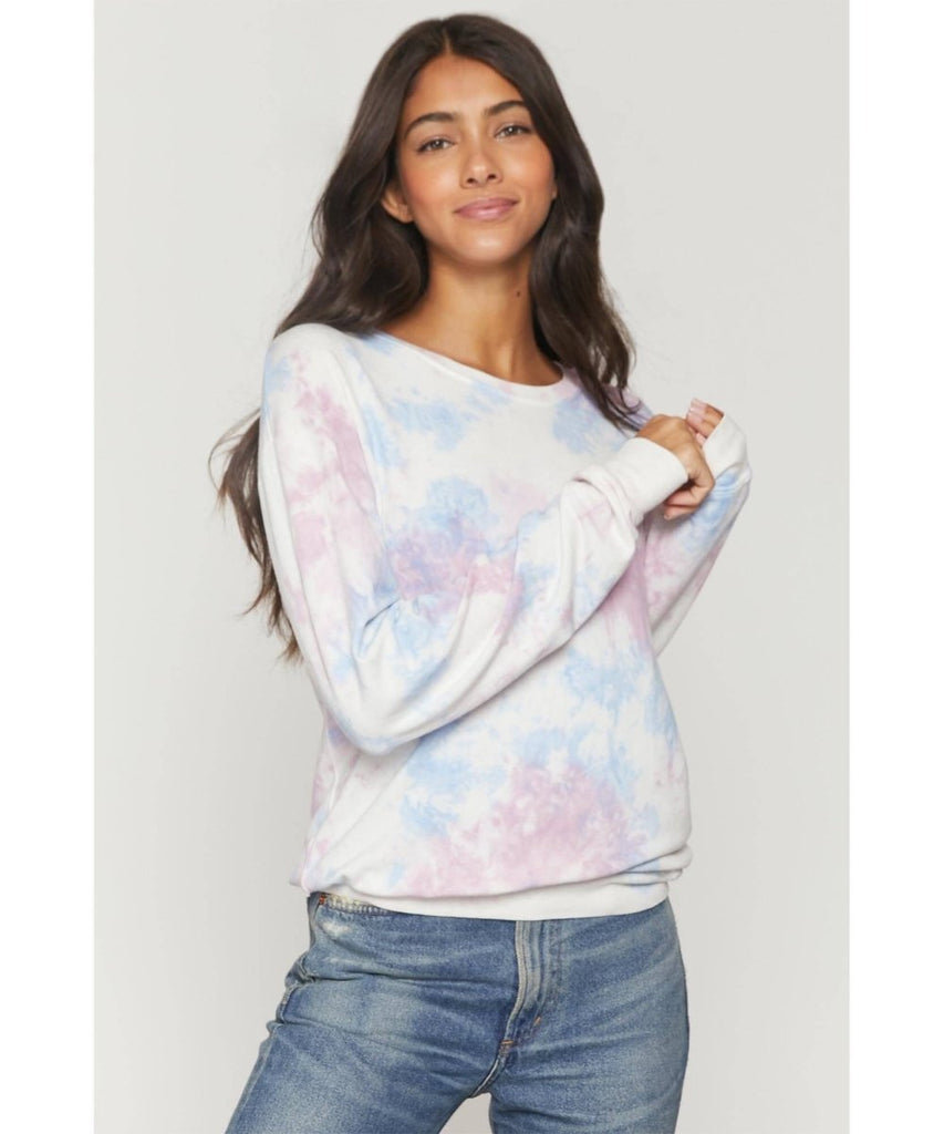 Tie Dye Crewneck Savasana Sweatshirt - miamidrugpossession