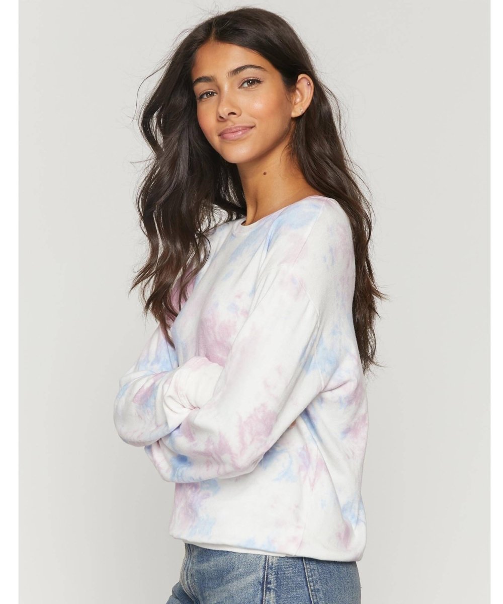 Tie Dye Crewneck Savasana Sweatshirt - clearpathherbicide