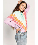 Tie Dye Varsity Crew Mint Combo - miamidrugpossession