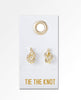 Tie the Knot Earrings - miamidrugpossession