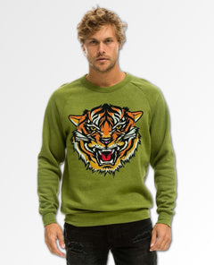 Tiger Print Crew Jungle Green - clearpathherbicide