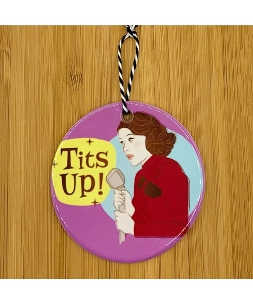 Tit's Up Mrs Maisel Ornament - miamidrugpossession