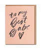 To My Best Babe Card - miamidrugpossession