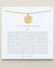 To The Moon & Back Necklace Gold - clearpathherbicide