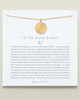 To The Moon & Back Necklace Gold - miamidrugpossession