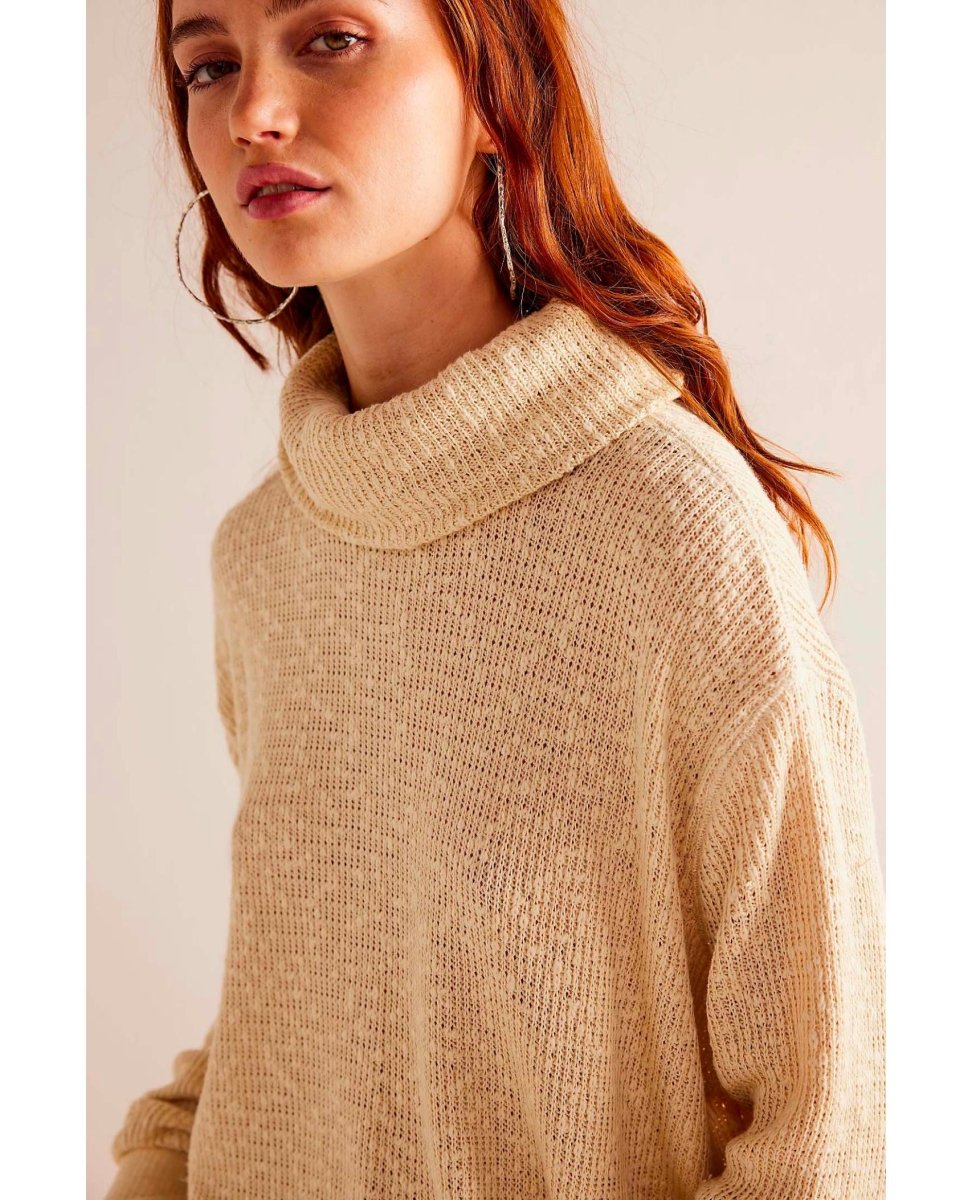 Tommy Turtleneck Toasted Almond - miamidrugpossession