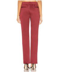 Track Pant, Burgundy - PINK ARROWS