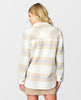 Trailblazer Shacket Neutral Plaid - miamidrugpossession