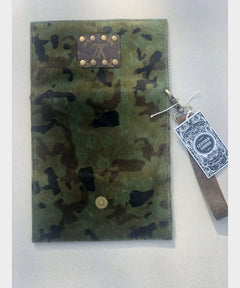 Trifold Wallet With Strap Camo Cowhide - clearpathherbicide