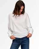 Tristen Long Sleeve White - miamidrugpossession