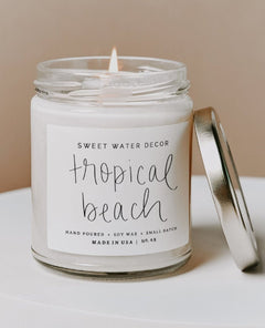 Tropical Beach Candle - clearpathherbicide