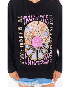 Trust The Universe Sweatshirt - clearpathherbicide