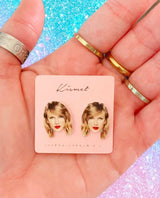 TSwift Stud Earrings - miamidrugpossession