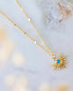 Turquoise Starburst Necklace - clearpathherbicide