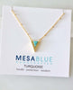 Turquoise Triangle Necklace - clearpathherbicide