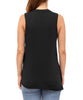 Twist Hem Tank Black - clearpathherbicide