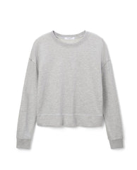 Tyler Sweatshirt Heather Grey - PINK ARROWS