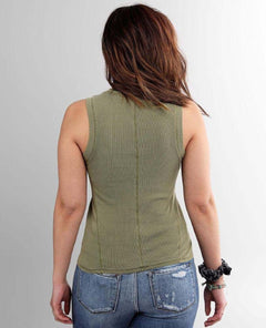 U Neck Tank Army Dust - clearpathherbicide