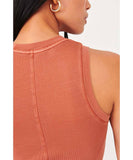 U Neck Tank Spiced Brandy - miamidrugpossession