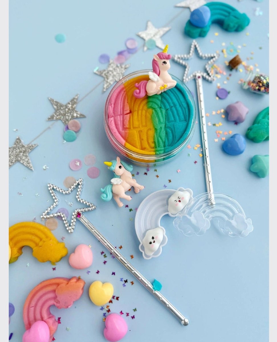 Unicorn KidDough Play Kit - PINK ARROWS